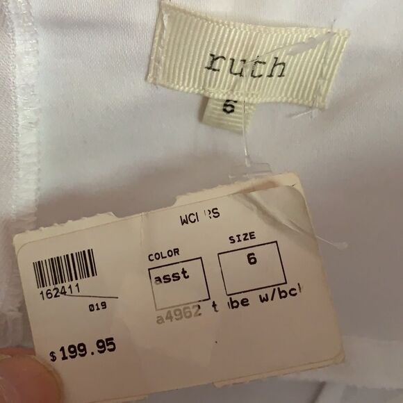 Ruth Anthropologie white sleeveless midi dress - Picture 7 of 7